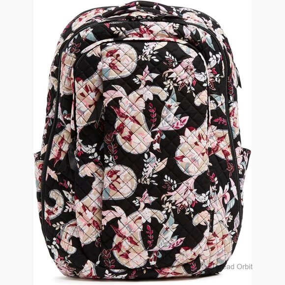 Large Travel Backpack with Laptop Sleeve, Recycled Cotton, Expandable main image 7